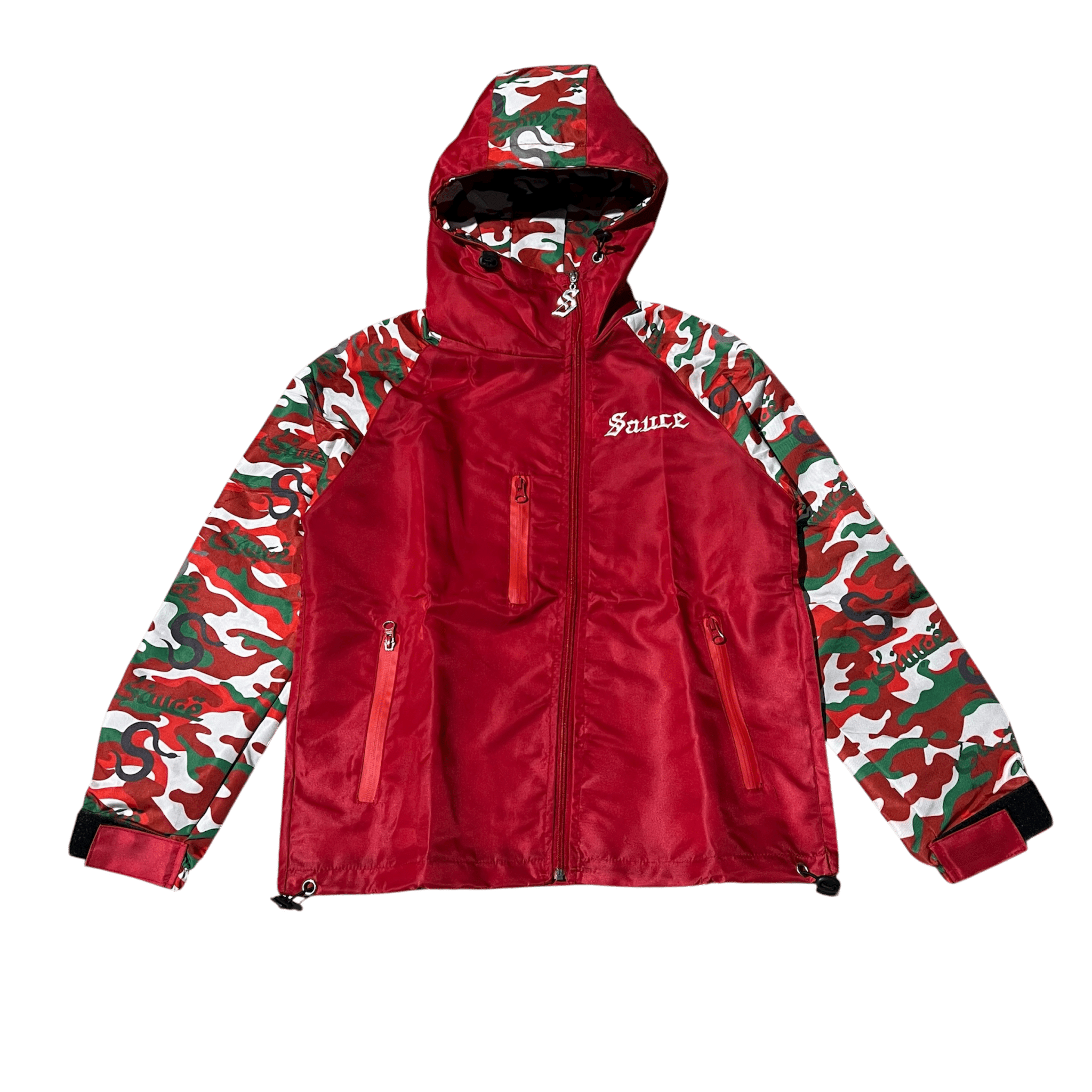 Jacket camo-red🇮🇹