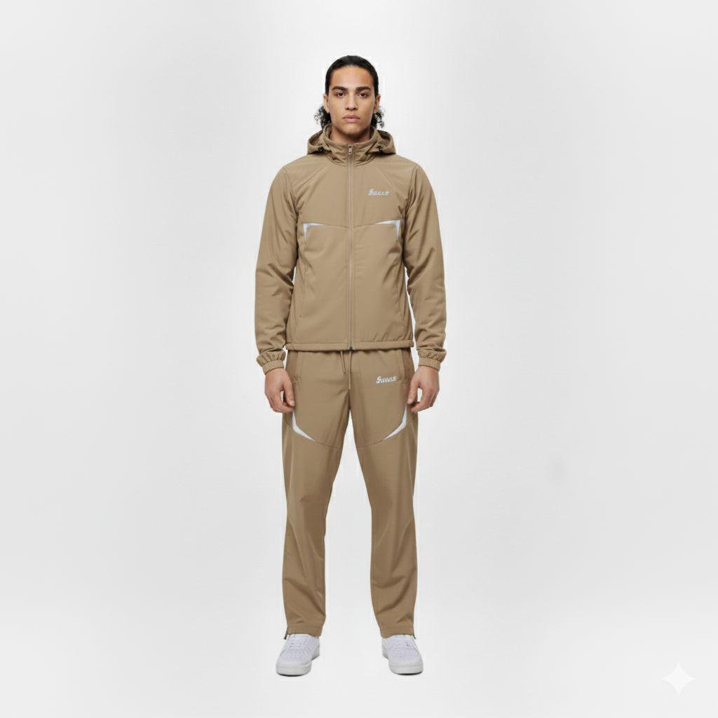 TRACKSUIT BLOCK BEIGE