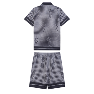 Amr Staggard Silk Short Set