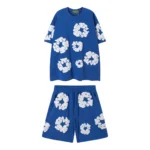 Denim Trs Blue Short set