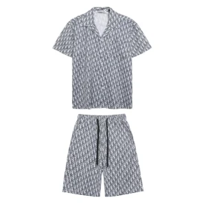 Monogram Short Set