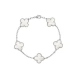 Chrome Monogram Bracelet