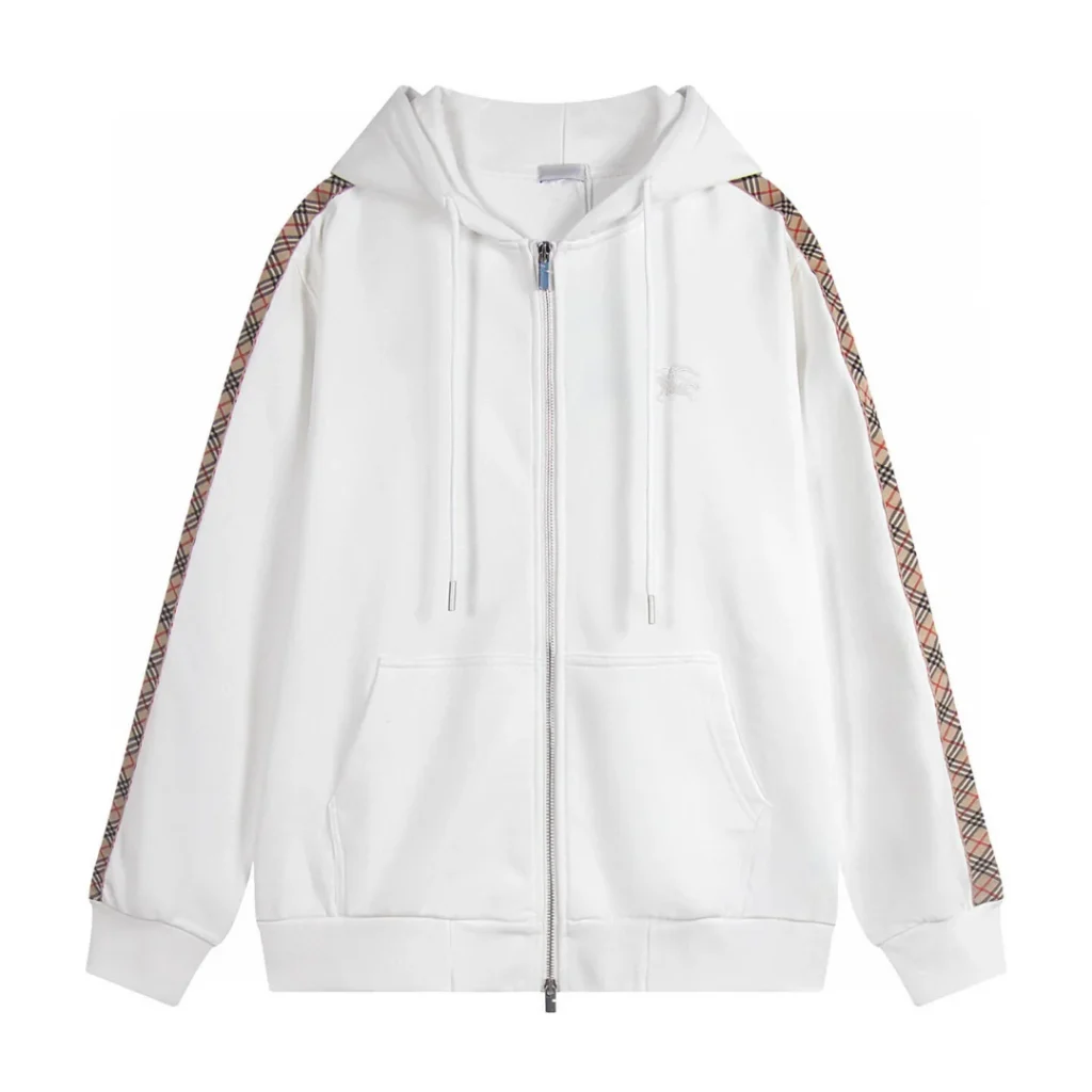 Monogram Zip Hoodie
