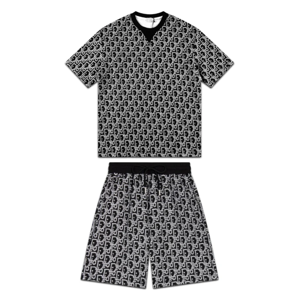 Monogram Short Set