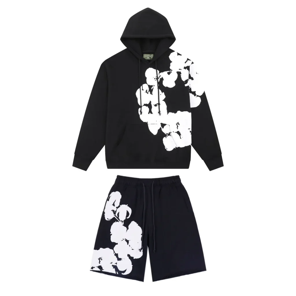 Denim Trs Black Set