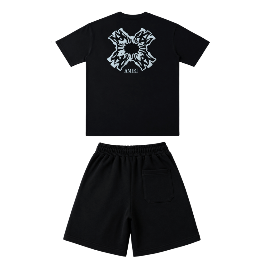 Amr Monogram Short Set