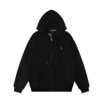 Polo Black Red Jacket