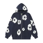 Denim Trs Zip Hoodie