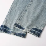 Purple Baggy Blue Jeans