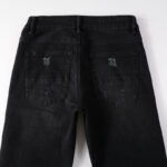 Amr Zebra Bandana Black Jeans