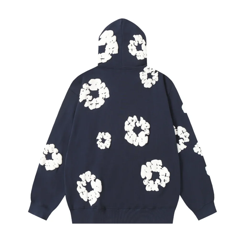 Denim Trs Zip Hoodie