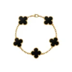 Chrome Monogram Bracelet
