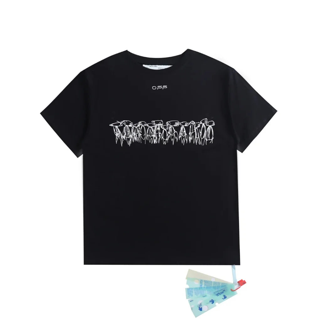 Camiseta con monograma Off
