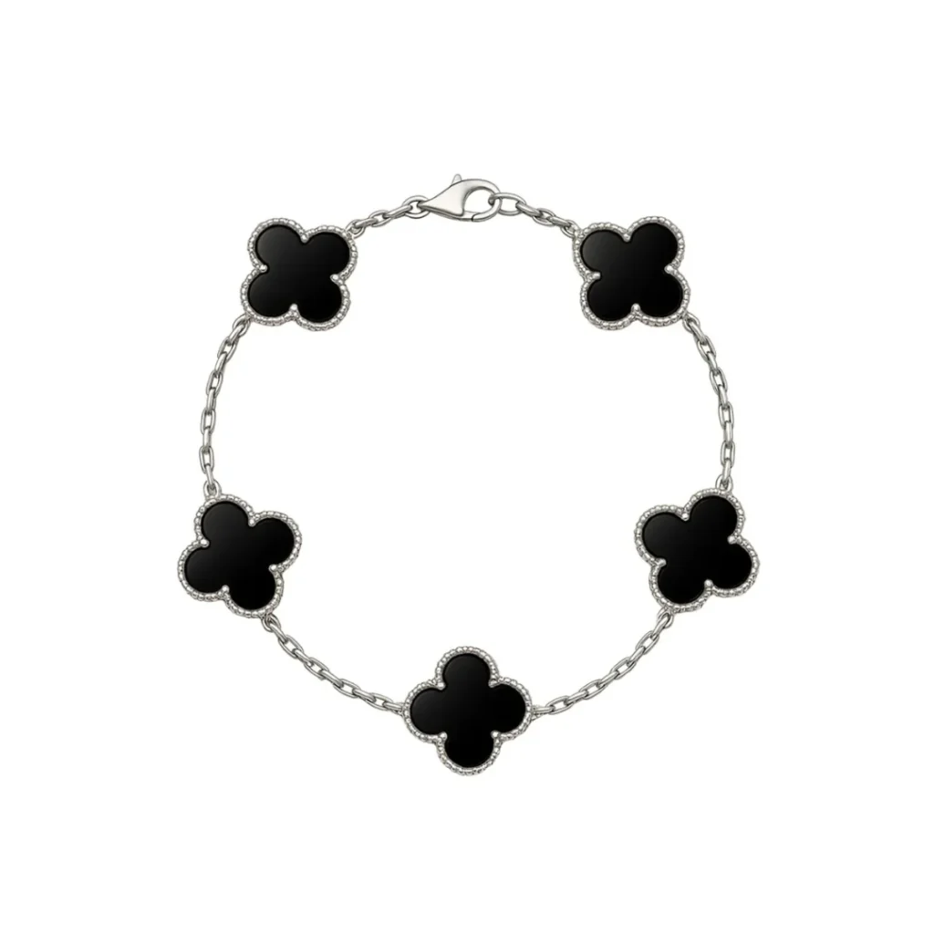 Chrome Monogram Bracelet