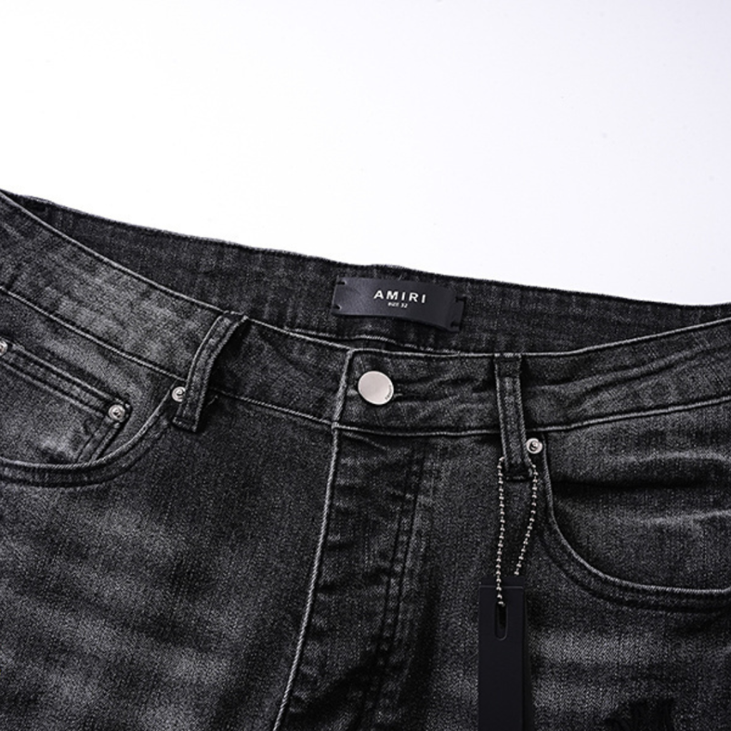 Amr Varsity Logo Jeans