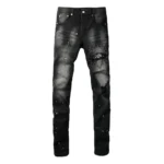 Purple Bandana Black Jeans