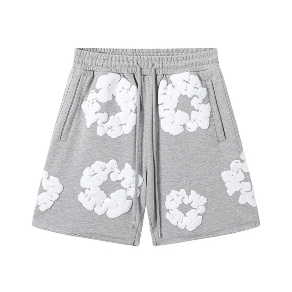 Denim Trs Grey Short set