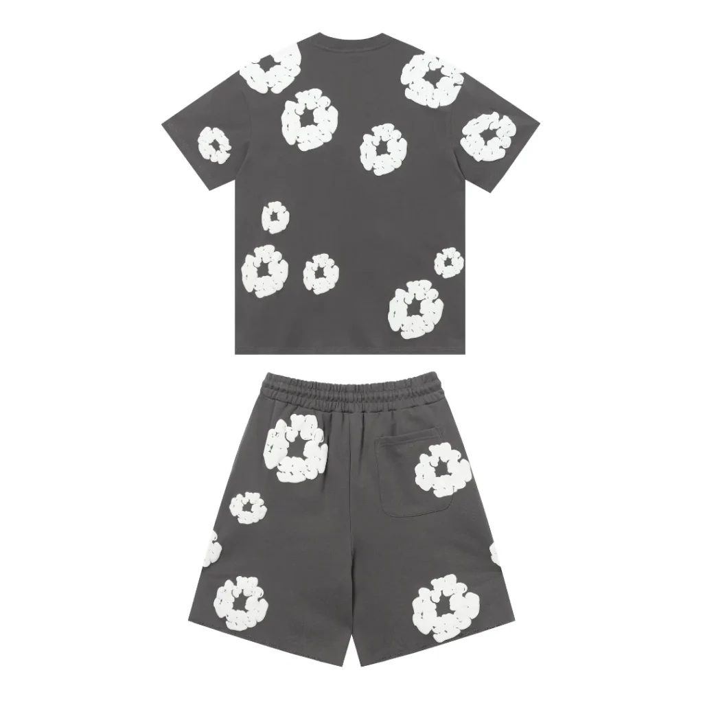 Denim Trs Carbon Short set