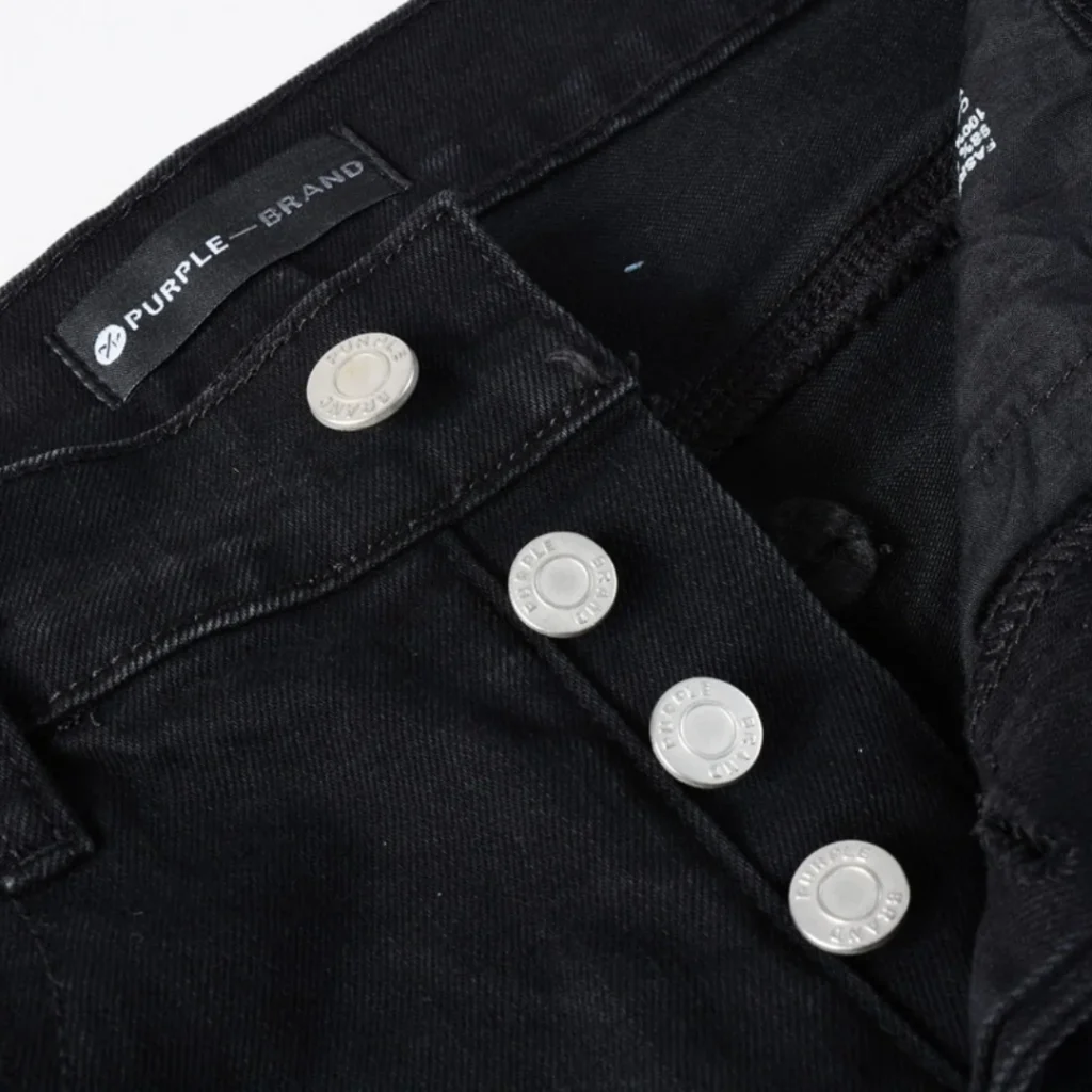 Purple Bandana Black Jeans