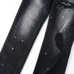 Purple Bandana Black Jeans