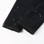 Purple Bandana Black Jeans