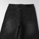 Purple Black Diamonds Jeans