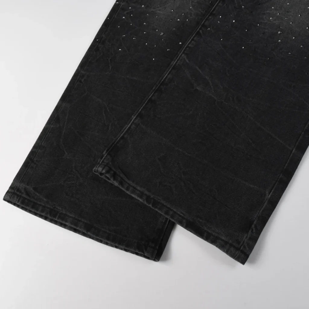 Purple Black Diamonds Jeans