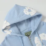 Denim Trs Zip Hoodie