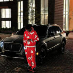 Denim Trs Red Tracksuit