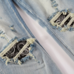 Amr Blue Distressed Jeans