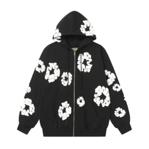 Denim Trs Zip Hoodie