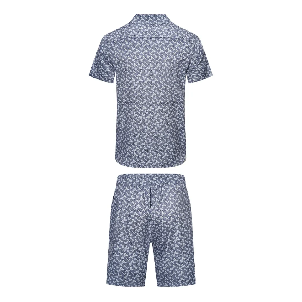 Monogram Short Set