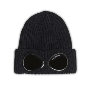 Monogram Navy Beanie