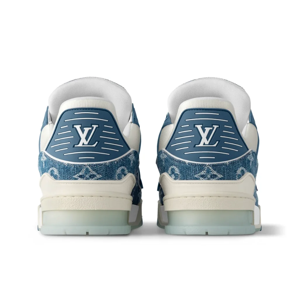 Monogram Denim Blue Trainer