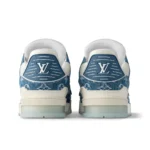 Monogram Denim Blue Trainer