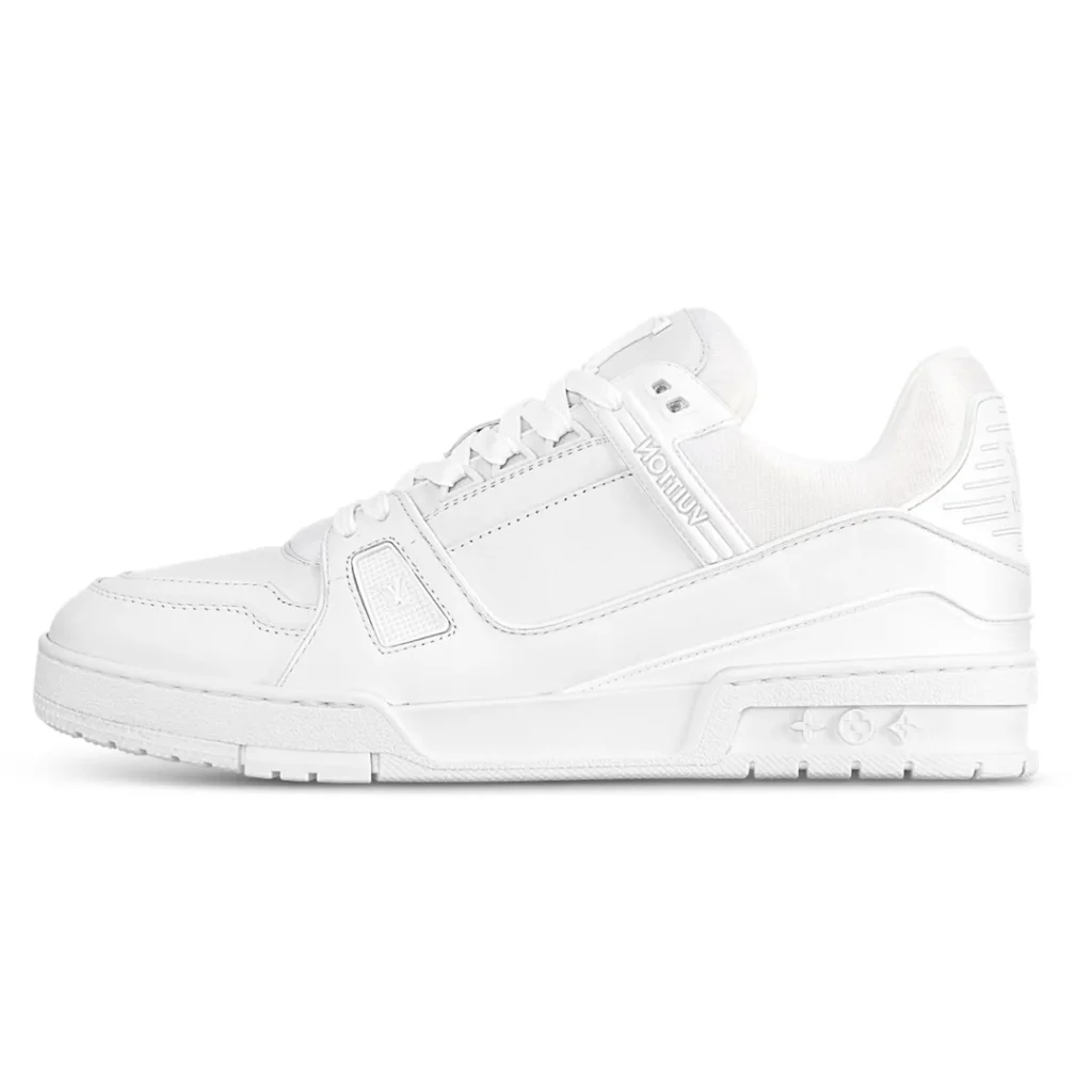 Monogram White Trainer