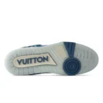 Monogram Denim Blue Trainer