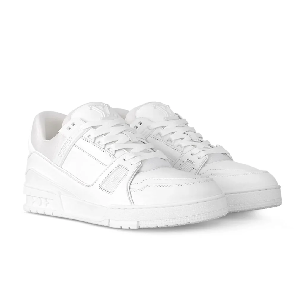 Monogram White Trainer