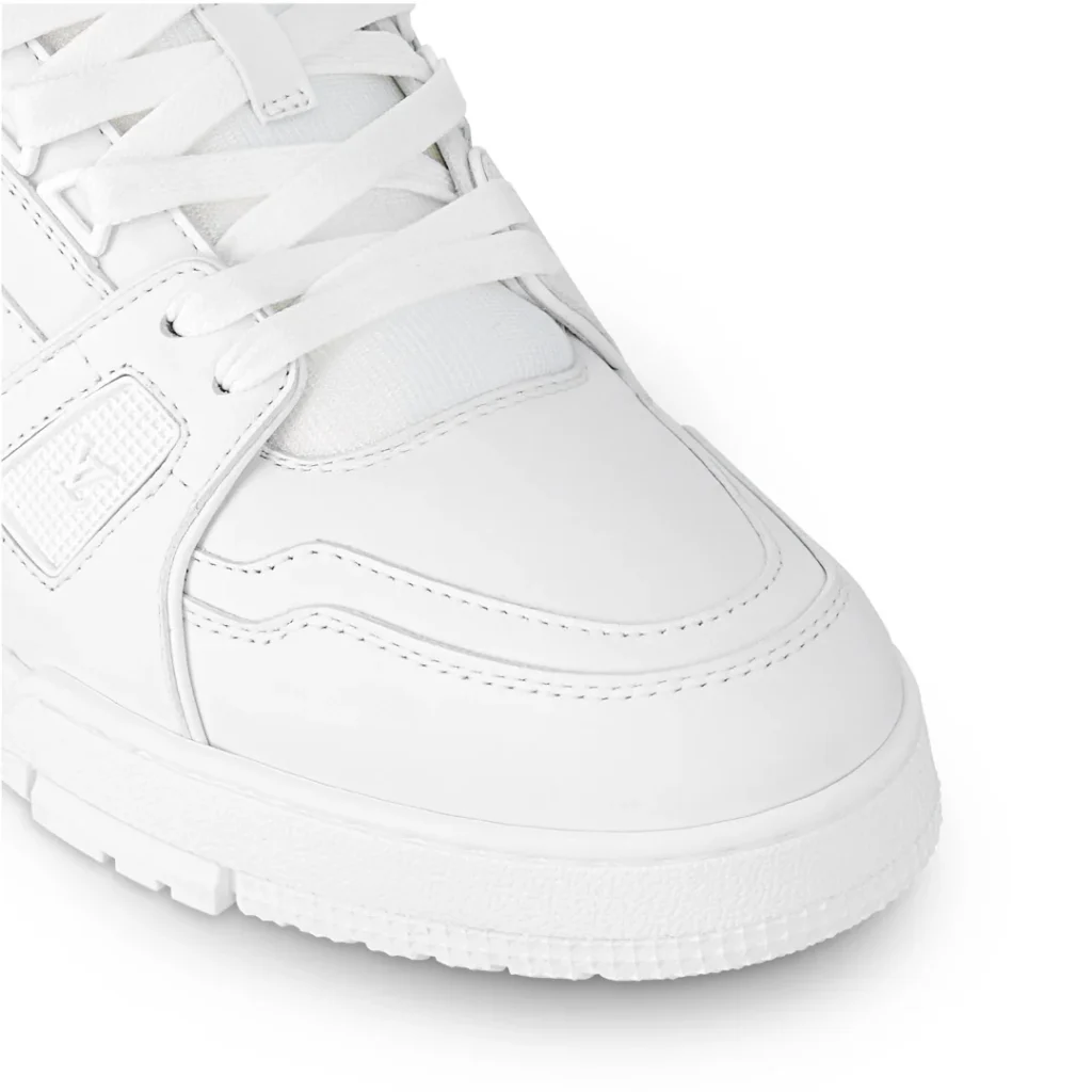 Monogram White Trainer