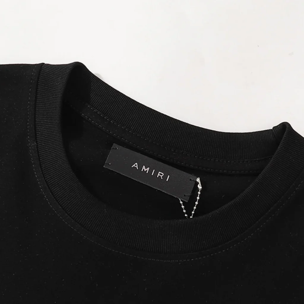 Amr Monochrome Flowers T-shirt