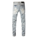 Amr Paint Ripped Jeans