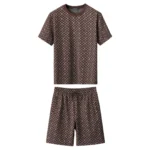 Monogram Short Set