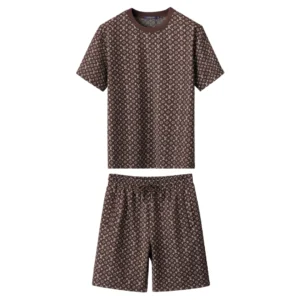 Monogram Short Set