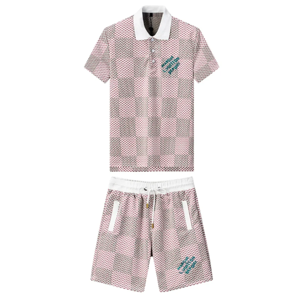 Monogram Short Set