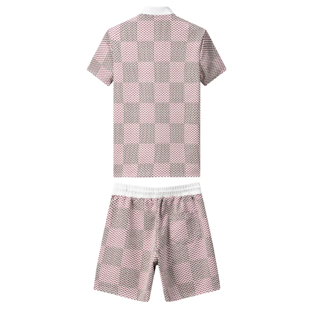 Monogram Short Set