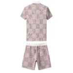 Monogram Short Set
