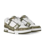 Monogram Olive Green Trainer