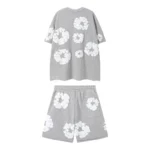Denim Trs Grey Short set