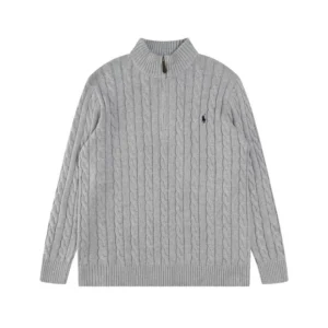 Polo Half Zip Sweater