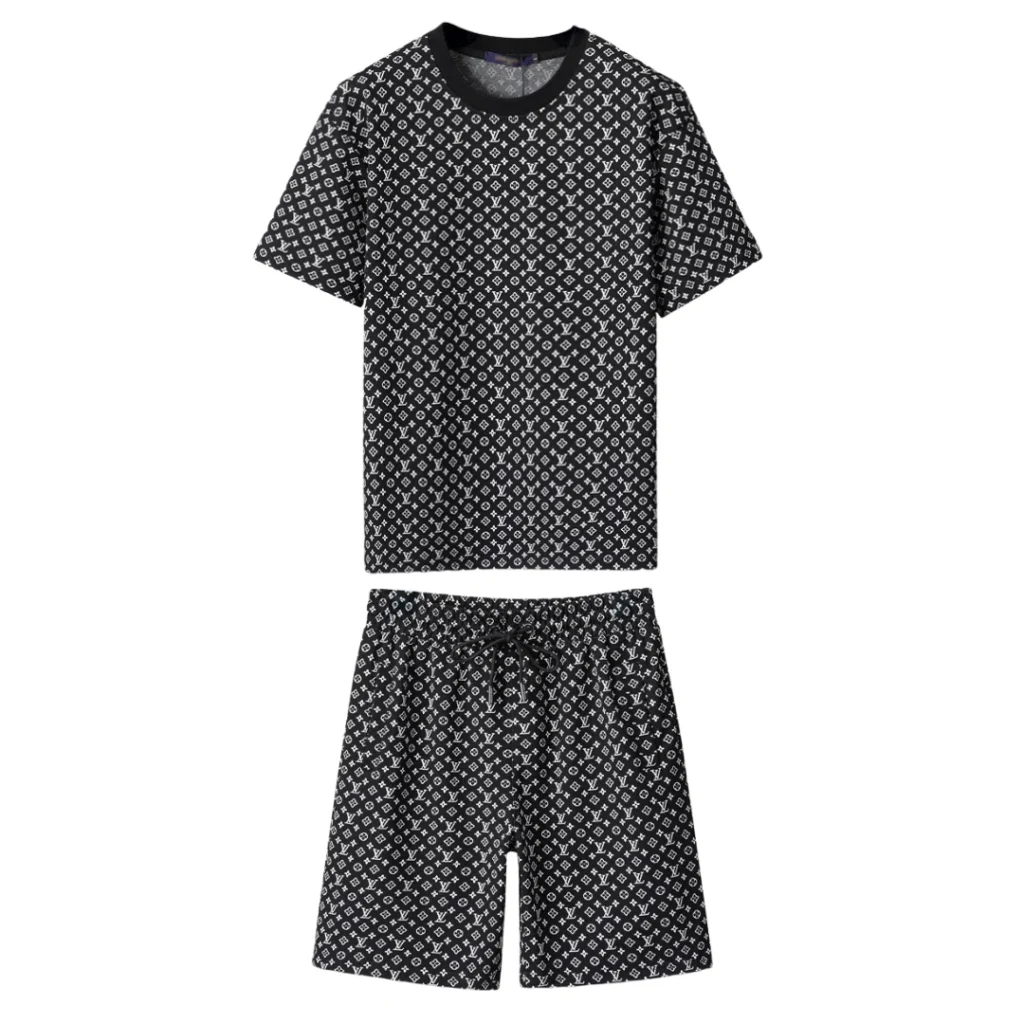 Monogram Short Set
